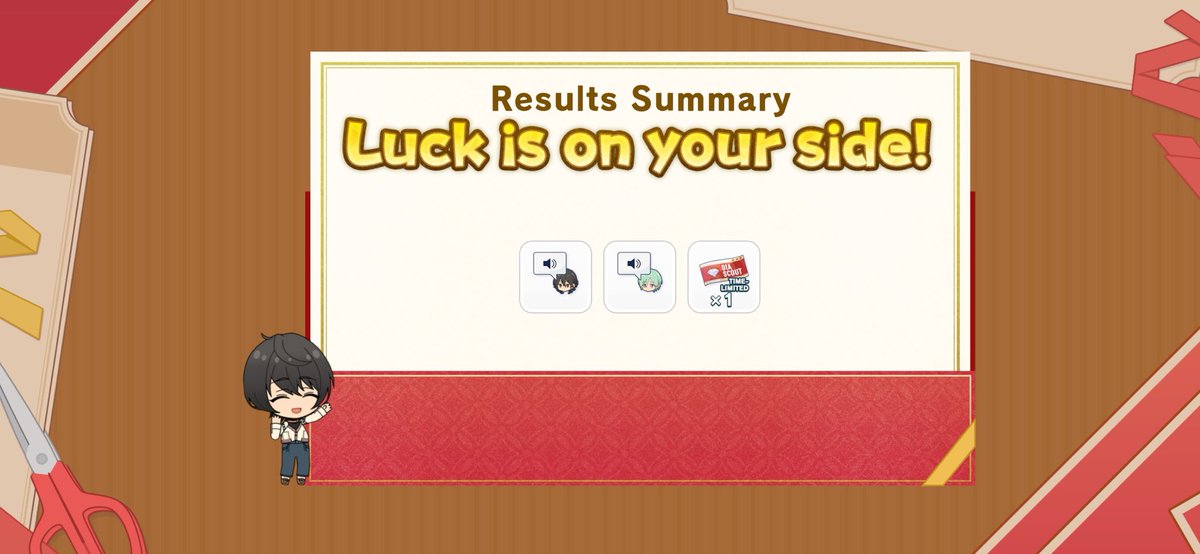 Luck hit today! Look at my scratch card!