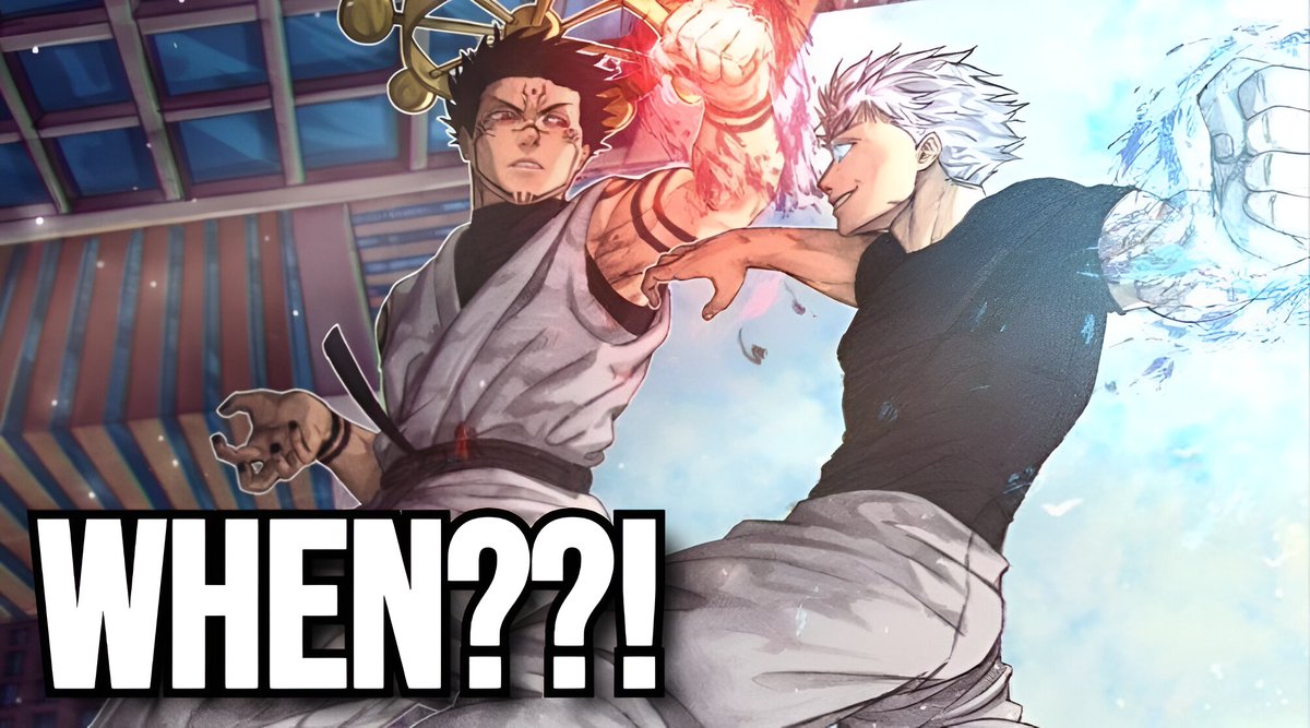 Prime_All_Might's tweet photo. When Will Gojo Vs Sukuna Happen? https://t.co/Xz1gWKBg2T https://t.co/Gkf8LFtM51