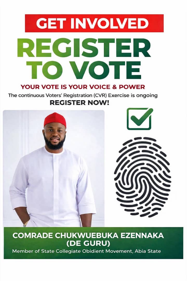 Hope you have your PVC ??
Our vote must count, don't be deceived, with what Senate is doing, Get your PVC now, let's Vote 💯