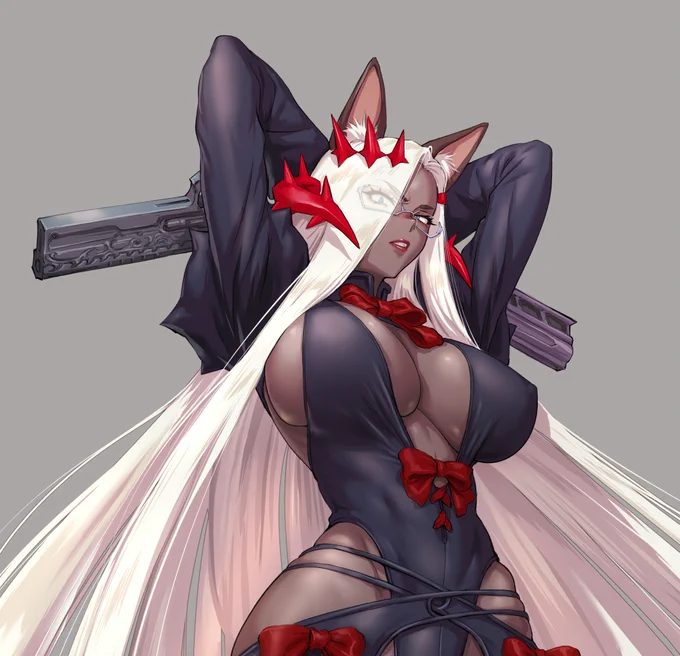 #バレンタインだから褐色肌貼ろうぜ OC
