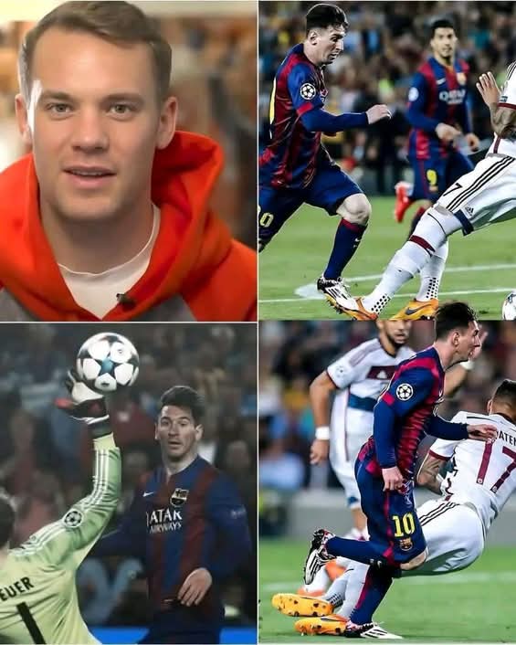 chimaobi_saint's tweet photo. Manuel Neuer: 🎤
I will never forget this iconic action... when Messi dribbled Jerome Boateng, dropped him, then scored in front of my eyes. After the match, there was a heavy silence in the locker room. Boateng was still in shock. That's when Pep Guardiola came in, looked at him and said: "Jerome, don't blame yourself... this is what Messi does to everyone else." Then Pep turned to us and uttered a sentence forever etched in my memory: "I coached Messi longer than you faced him, and even if I coached for a hundred years, I could never create a player like him." That's when I understood... It wasn't just a goal or a technical move, it was proof that we were up against the greatest player in history. I've faced all the great strikers, from Ronaldo to Lewandowski, but with Messi it's always different... He doesn't just score, he makes it look like the rules of the game are in his hands. Messi has ended every possible comparison. And that's why he will forever be the best in history.