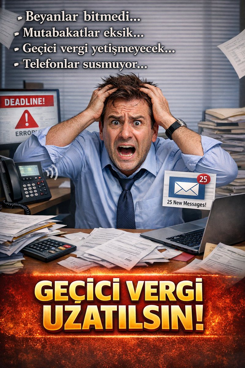 ☢️⚠️➗️✖️➕️➖️🆙️🆘️
<a href="/ISMMMODASI/">İstanbul SMMM Odası</a> <a href="/turmob/">TÜRMOB</a> <a href="/gibsosyalmedya/">Gelir İdaresi Başkanlığı</a> <a href="/HMBakanligi/">T.C. Hazine ve Maliye Bakanlığı</a>