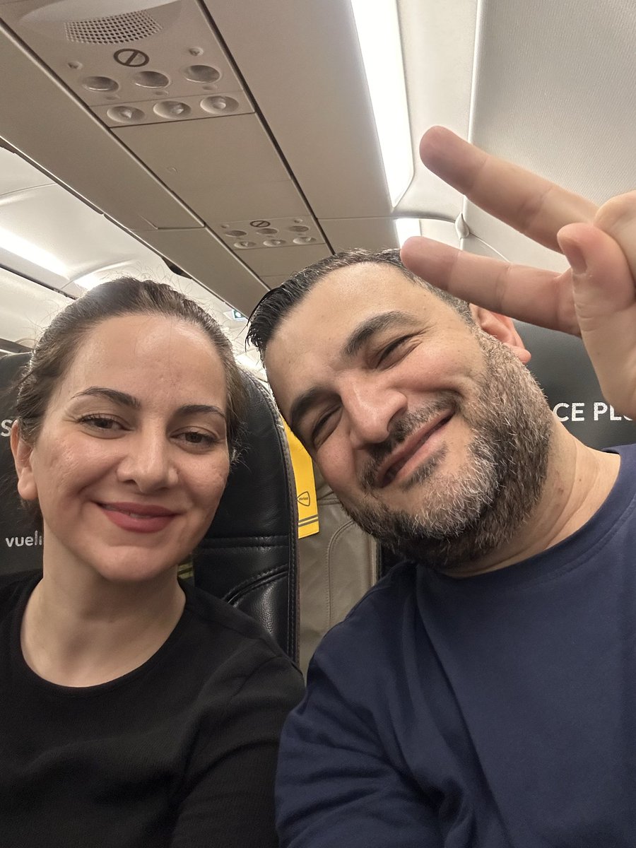 soroushayoubi's tweet photo. From Barcelona to Munich — standing side by side for the freedom of Iran. ✈️🇪🇸
Half of our flight is Iranian today. You can feel it in the air — hope, determination, unity. We are not just traveling. We are showing up.
#Munich14 #ActionDay #14February #StandWithIran #IranFreedom https://t.co/XxokfIvEx5