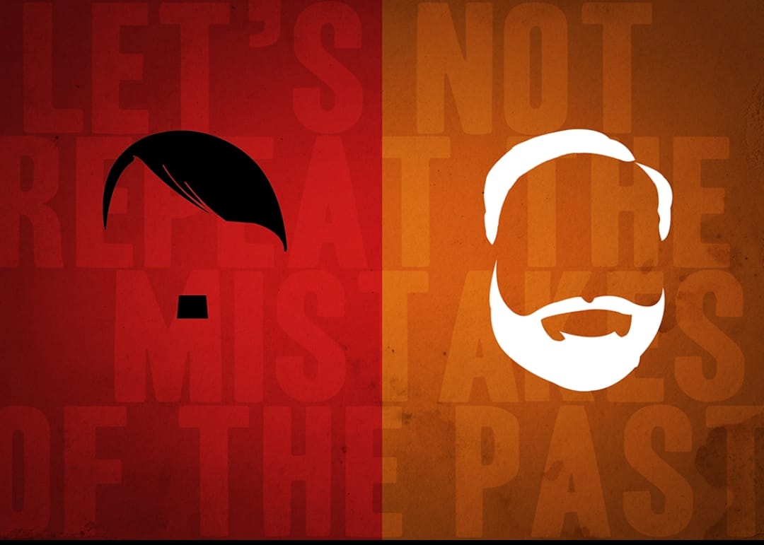 "LET'S NOT REPEAT THE MISTAKE OF THE PAST" 

"Let's learn from history! 😊 We must work together to ensure India's bright and prosperous future, unlike the struggles of the past. Let's prioritize unity, progress, and peace. 

Due to the devastating impact of Hitler's rule on
