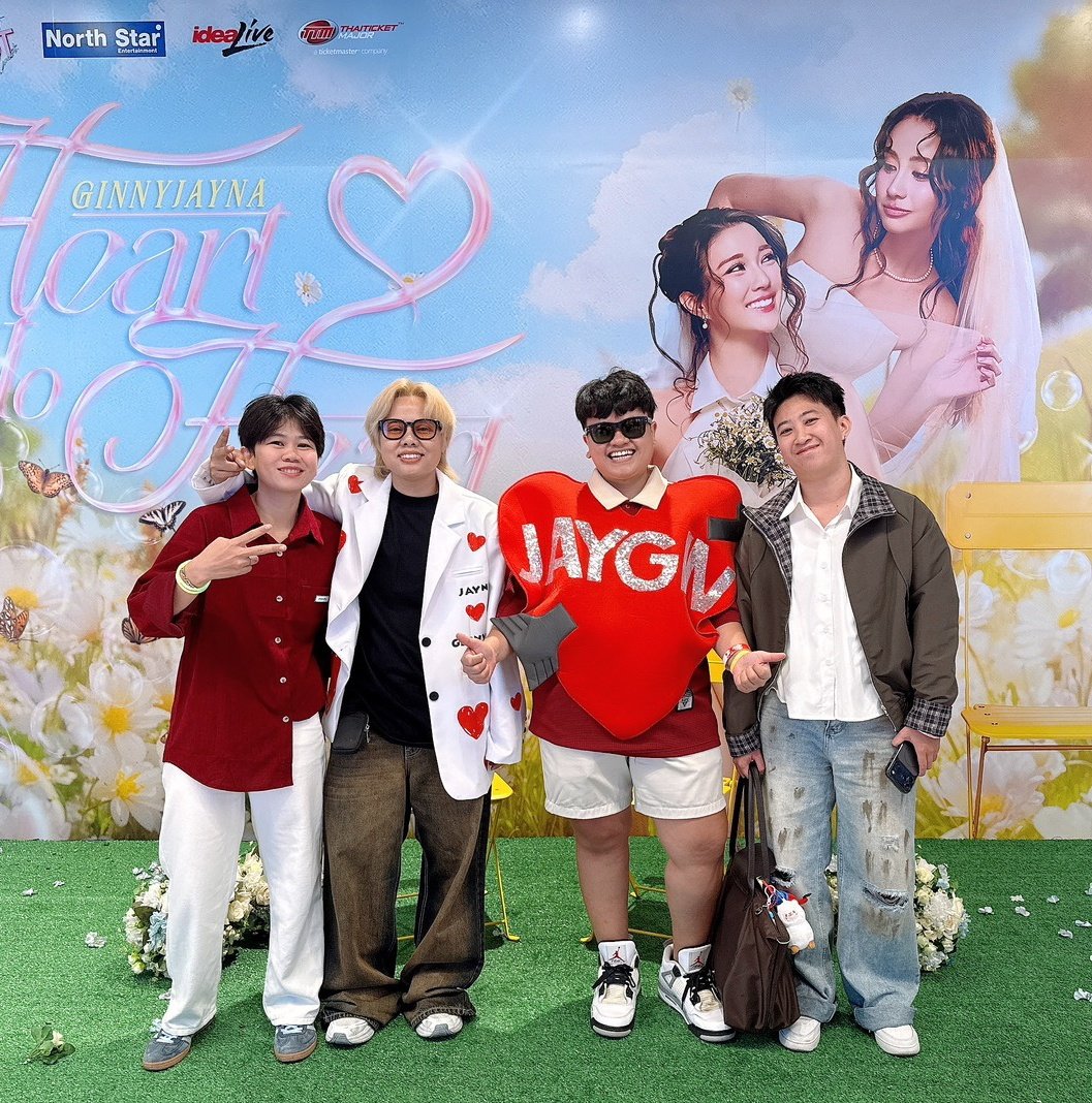 มากันยกแก๊งค์อีกแน้วฮะ สนุกแน่ๆงานนี้ หุหุ

GINJAY HEART TO ALKEY 
#GinnyJaynaFirstFanconTH