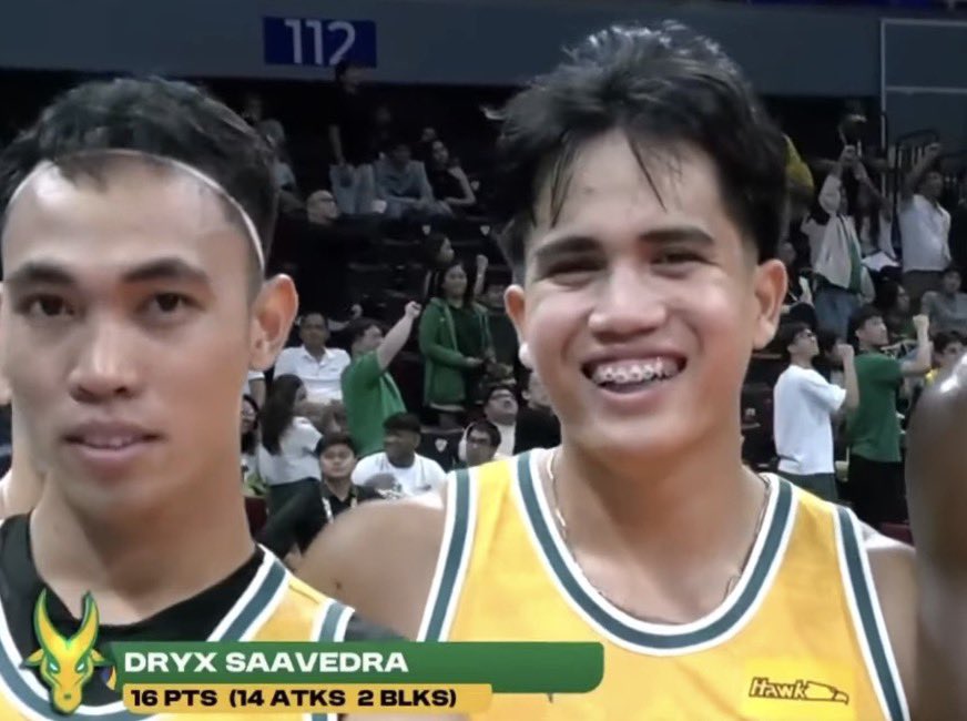TAMARAWS ARE ON THE BOARD! 🐃

FEU sweeps the DLSU Green Archers in straight sets (25-19, 25-22, 25-19) to secure their first win of the season!

Best Player of the Game is Dryx Saavedra with 16 points (14 attacks and 2 blocks).

Congrats, FEU! #UAAPSeason88