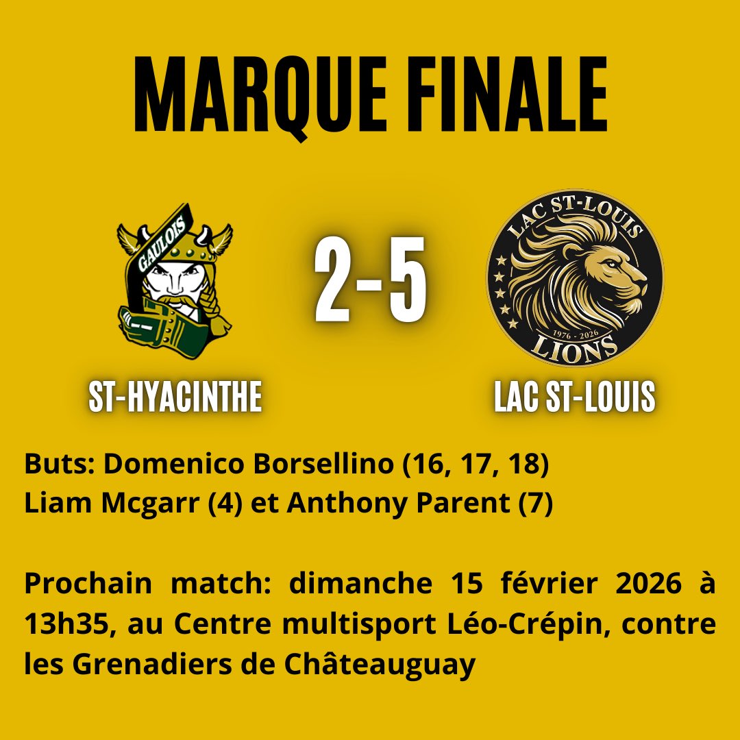 Lions Lac St-Louis M18 AAA tweet media