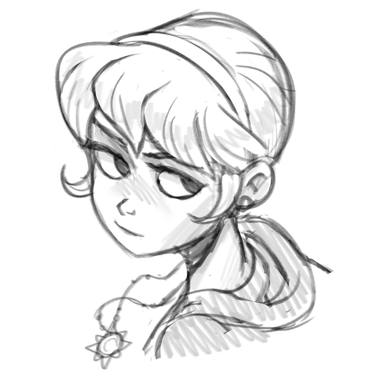 Been a while since I sketched a girl for no reason