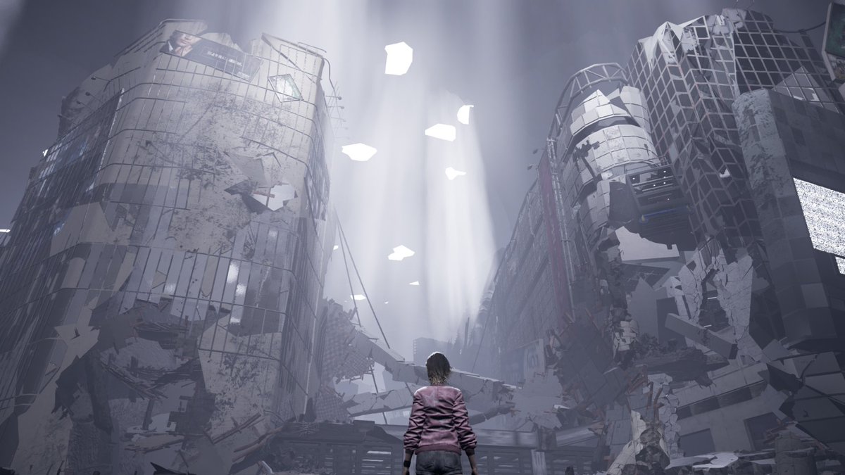 supaopo's tweet image. TOKYO SCRAMBLE クリアしましたー！
超便利なアプリと絆のパワーで、恐竜たちが闊歩する東京の地下から無事脱出しました😇
死に覚えステルスアクションに斜め上のシュールさを放ち続けるストーリーと、好みが分かれそうな尖った作風ですが自分は好きです✌️
エンディングの曲よかったね #TOKYOSCRAMBLE