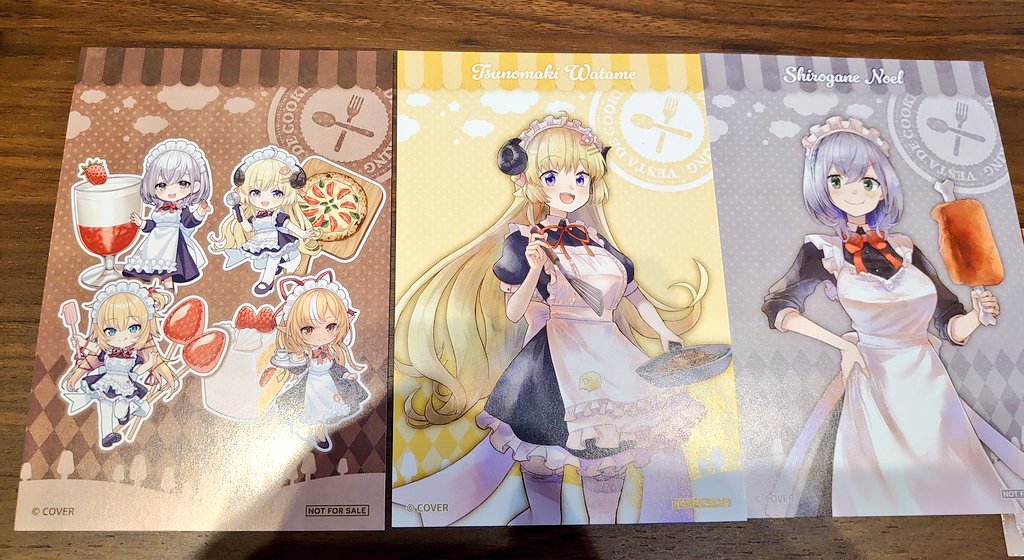 ポストカードで団長GETできた コースターではふーたん両方出ました✨