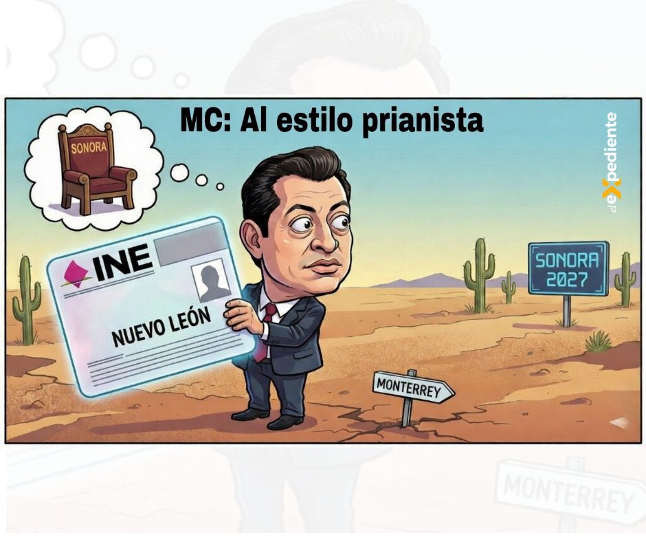 #Cartón | MC: Al estilo prianista.

Te invitamos a visitar elexpediente.mx