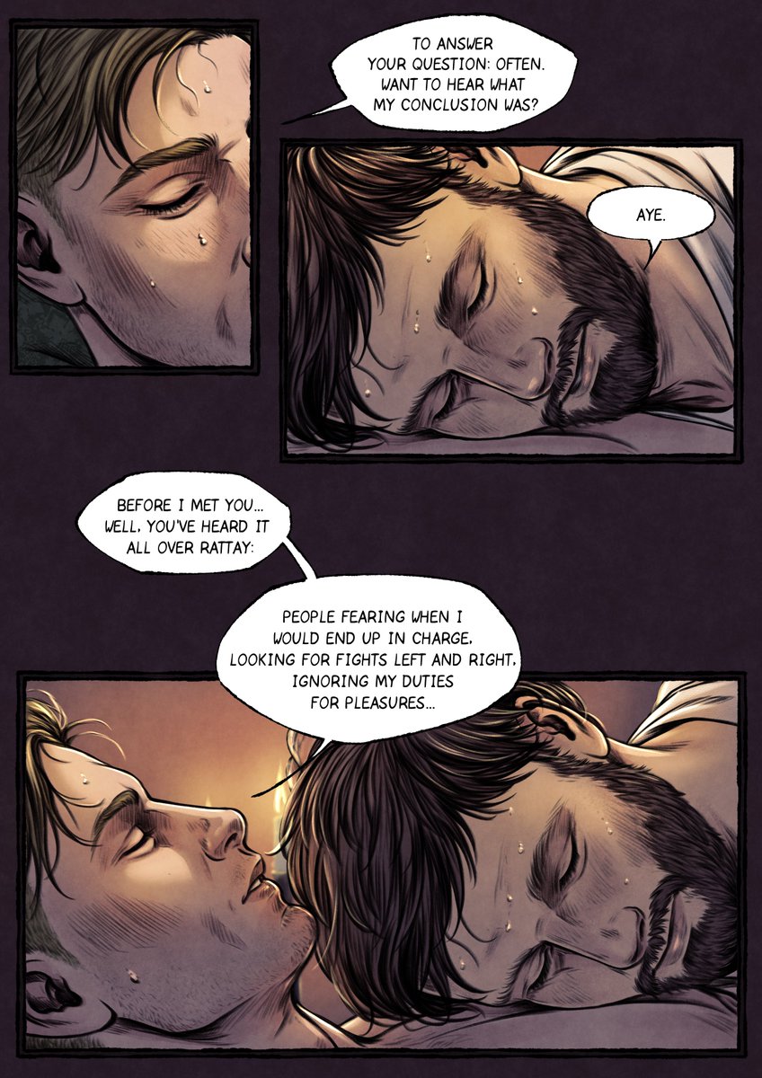 JoshuaBeeking's tweet photo. A gift comic for @heartofskalitz and a Happy Valentine's day from Hansry! 1/2 #hansry #kcd2 https://t.co/y7T9opao3K