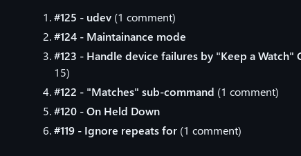 I don't use <a href="/github/">GitHub</a>'s copilot a lot, but I did at least expected the issue numbers would be clickable!