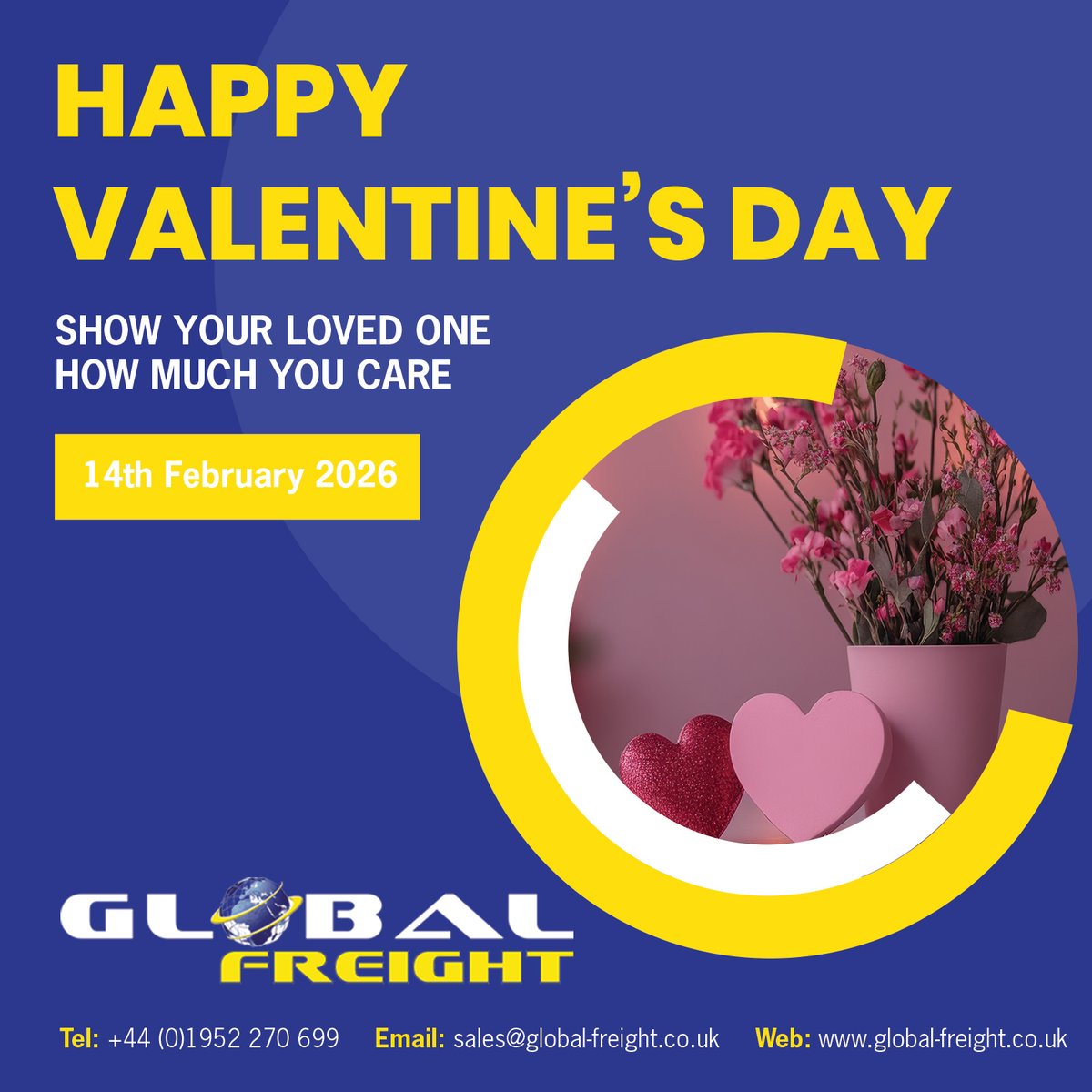 Happy Valentine's Day - Show your loved one how much you care
global-freight.co.uk
#oceanfreight #airfreight #roadfreight #Globalfreightservice #Valentinesday