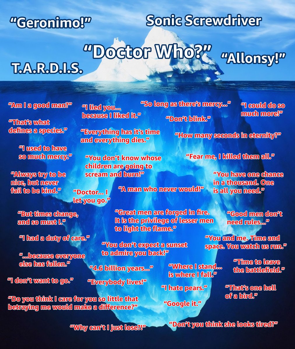 Doctor Who fans, iykyk