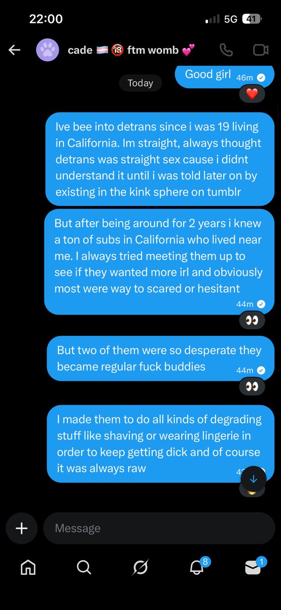 HWAcctSP's tweet photo. Btw, if anyone was wondering if this is just a “kink” to me, you can ask @cuntboycade how i feel about it ❤️🥰 https://t.co/z4X3rWRMlF