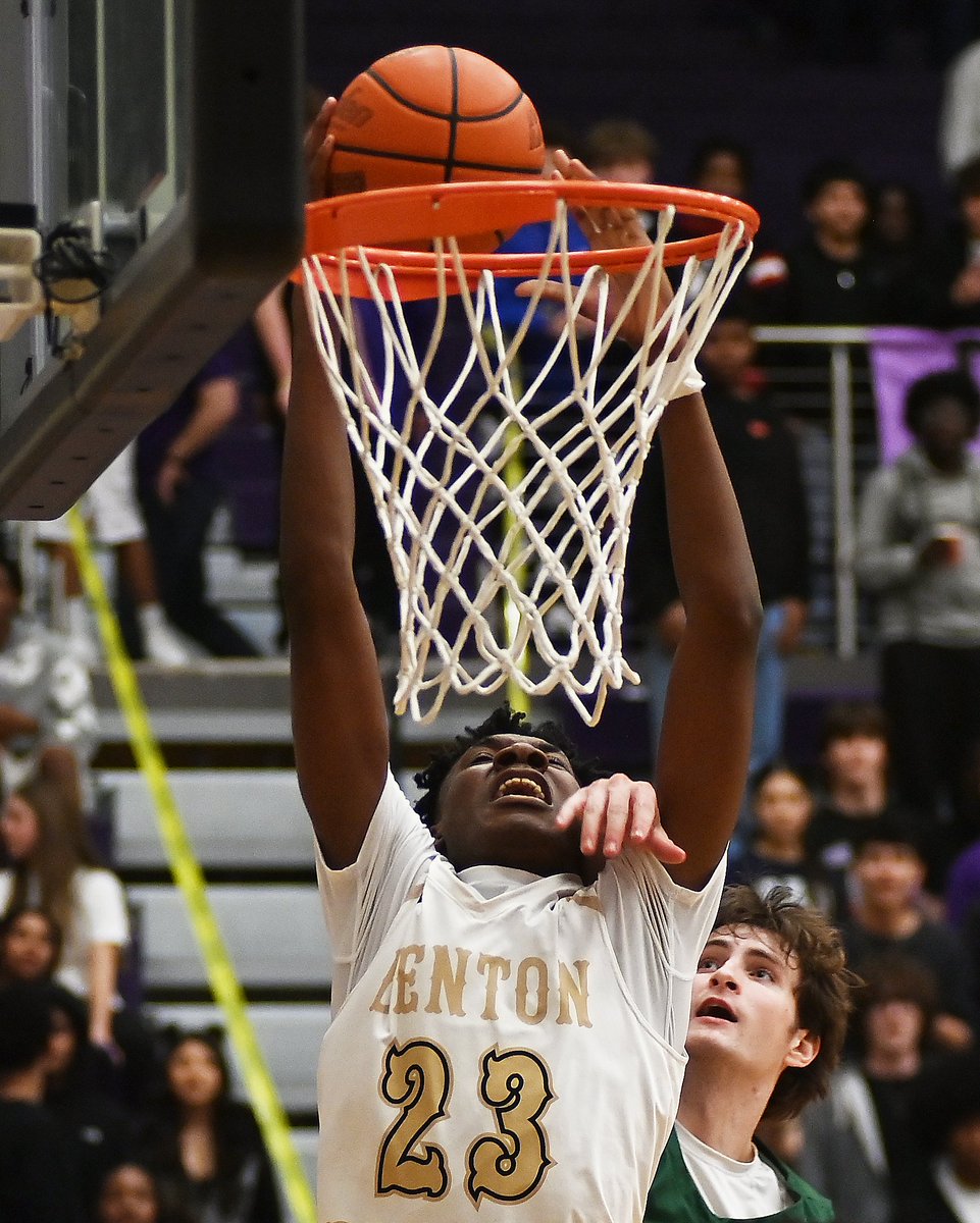 sports_drc's tweet photo. For just the second time in more than 30 years, Denton High’s boys basketball team has won a district championship.

The 5A No. 4-ranked Broncos clinched their first district title since 2016-17 with Friday's 55-46 win over No. 7 Birdville.

Story: https://t.co/7MAaOCRHmV https://t.co/6NVO67Ka2B