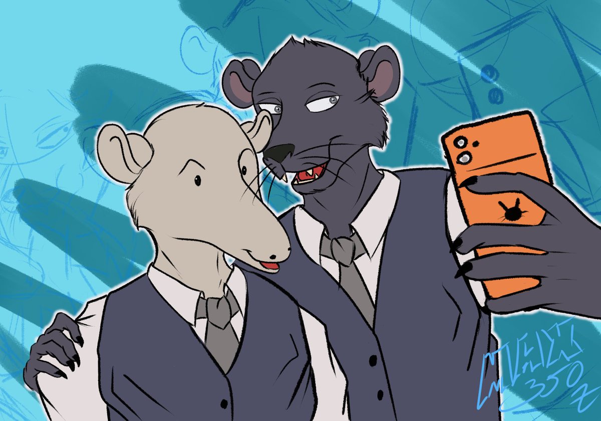 Max350z's tweet photo. Kibi y Tao Perfect Duo #BEASTARS #Beastarsfanart https://t.co/Ab9dhiZxDz