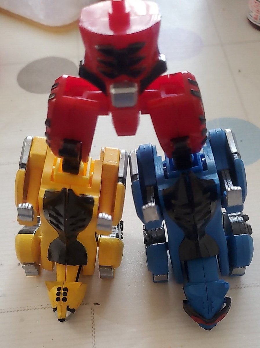 色があると違うな #ミニプラ #獣拳戦隊ゲキレンジャー