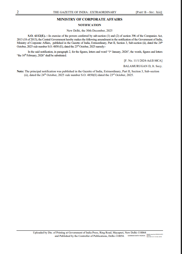 CaAbhishekMehan's tweet photo. MCA notifies new Regional Directorates with revised jurisdictions under the Companies Act, 2013.
#MCANotification #CompaniesAct2013 #CorporateLaw #ROC #Compliance https://t.co/zpTVs73Xrj