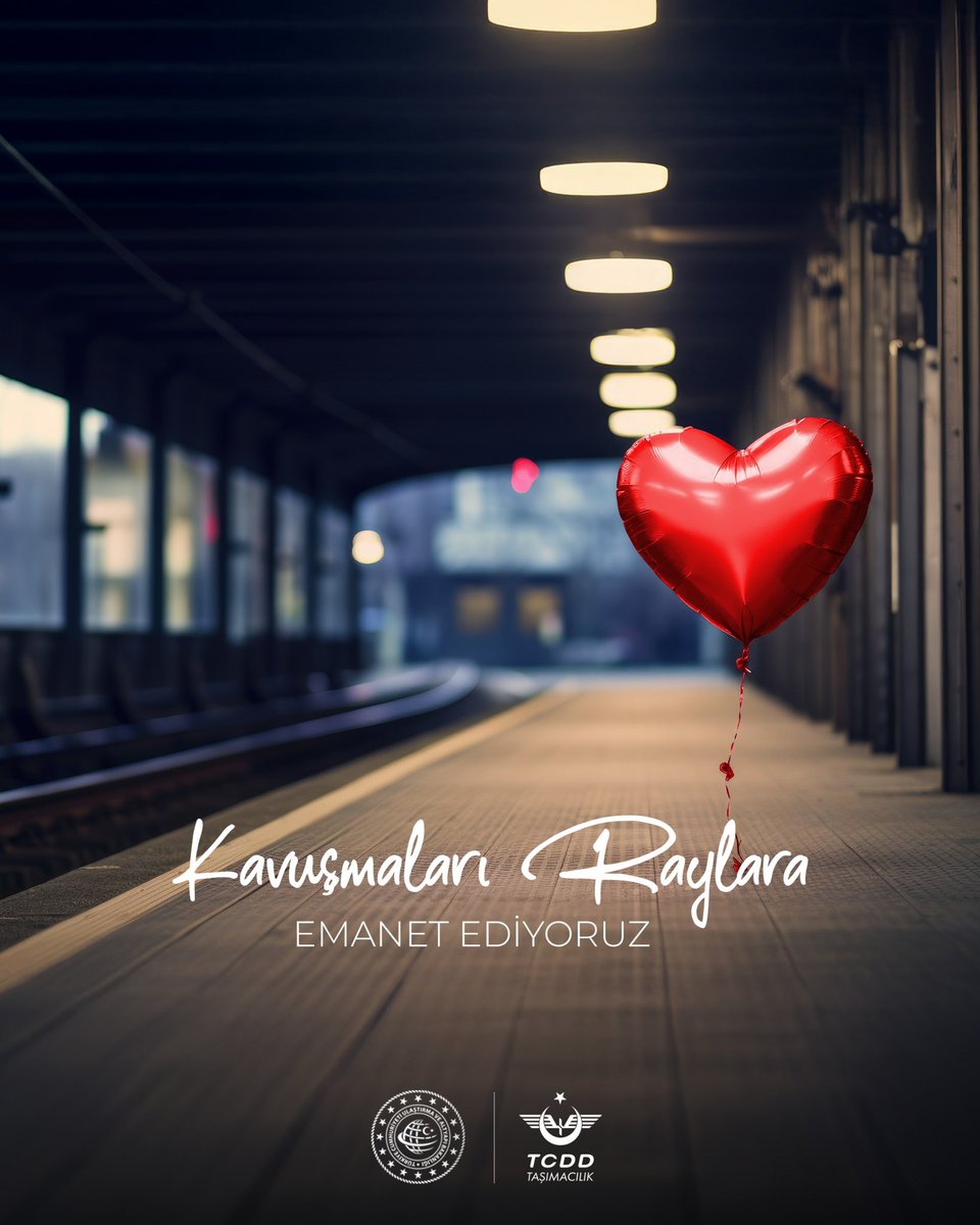 En güzel kavuşmalarınızın mimarı olmaktan mutluluk duyuyoruz.
 
Bir gün değil her gün sevdiklerinizle bir arada olabilmeniz için işimizi aşkla yapıyoruz🚂
 
Sevgililer Gününüz kutlu olsun❤️  

#TürkiyeHızlanıyor 🇹🇷