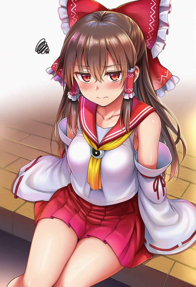 セーラー服改造しました
#東方Project 

x.com/Murabbit1go/st…