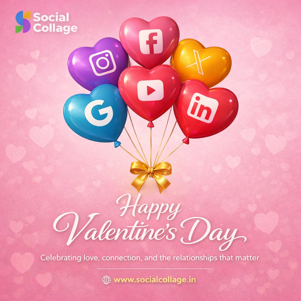 SocialCollage1's tweet photo. This Valentine’s Day, we celebrate connection, creativity, and the relationships that make brands unforgettable. ❤️

Let’s create content your audience will fall in love with.

#HappyValentinesDay #SocialCollage #BrandLove #DigitalMarketing #ContentThatConnects https://t.co/4ihfoXZuqt