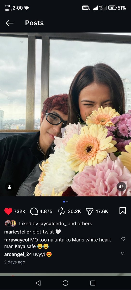 Grabe like repost at share 😂 iba ka talaga Maris