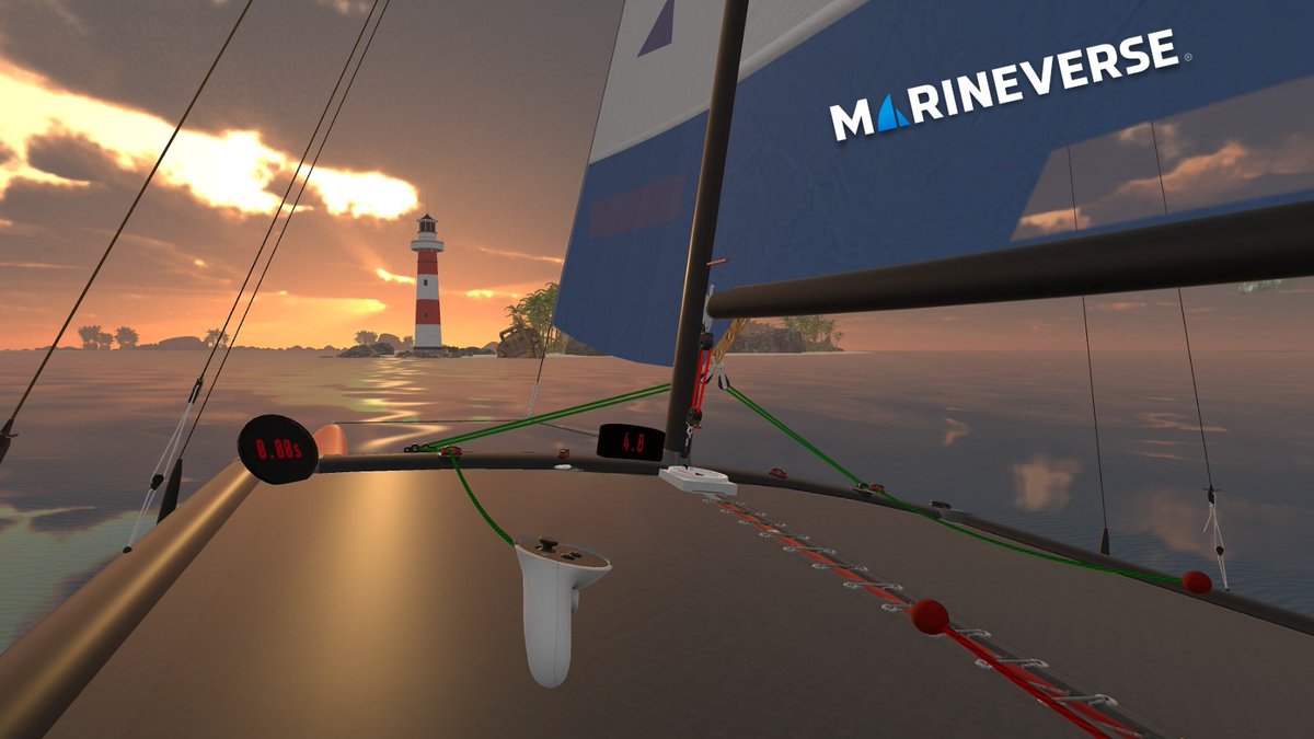 Ever wanted to sail into a sunset? 

In MarineVerse, you can do it every single day. No boat required. 🌅