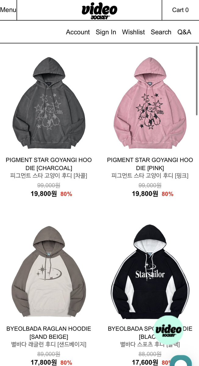 remember_u7's tweet photo. 비디오자키 설날 할인 80%까지 때려주심..

브랜드들 할인할 때마다 개찔끔 만원 할인. 이런데도 개많은데 할인율 ㄹㅈㄷ 야르하시다 ㅁㅊ https://t.co/dUs4vIeGkG