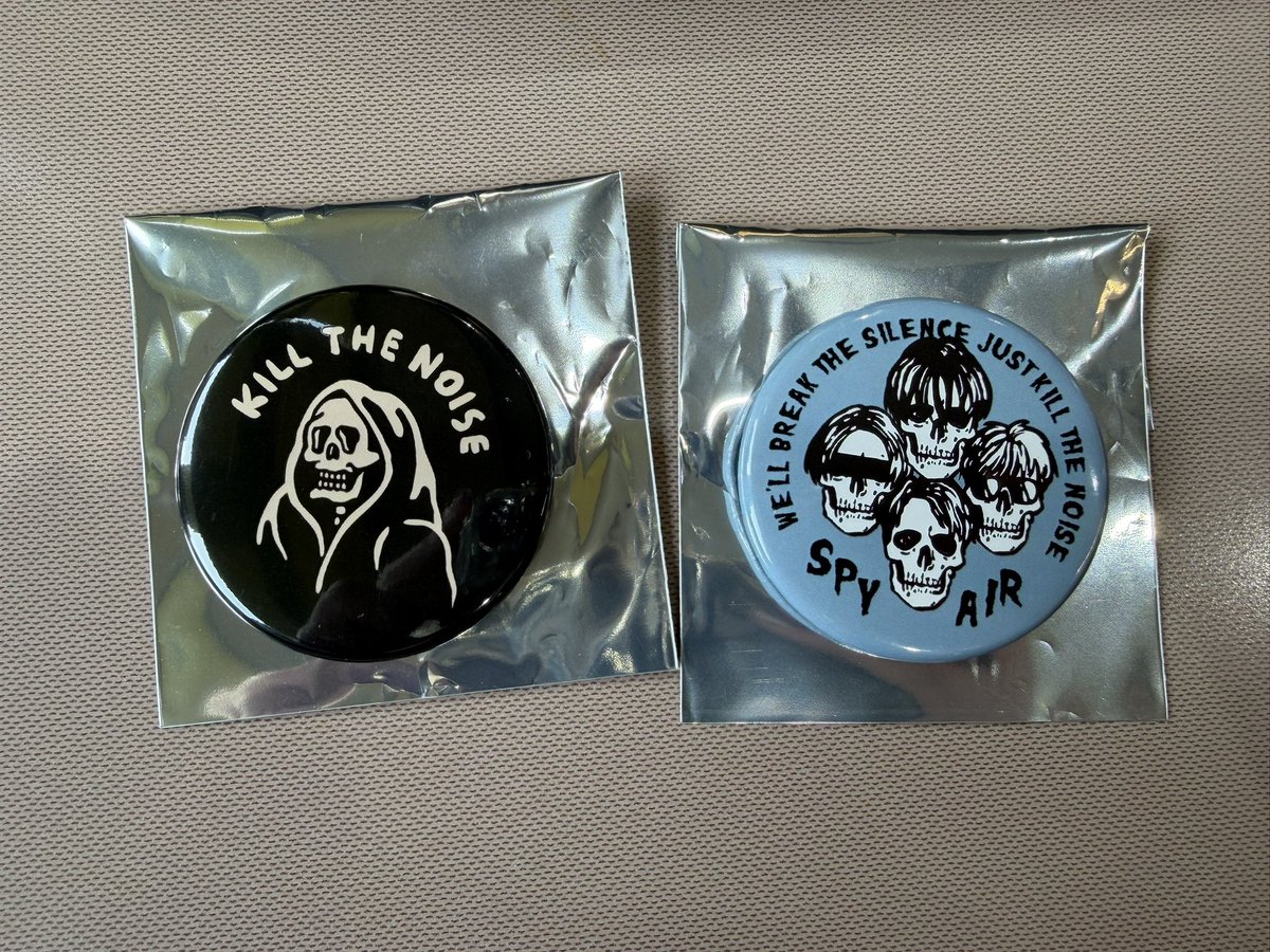 交換】 SPYAIR 缶バッジ kill the noise 譲 ロゴ 求 MOMIKENさん 検索