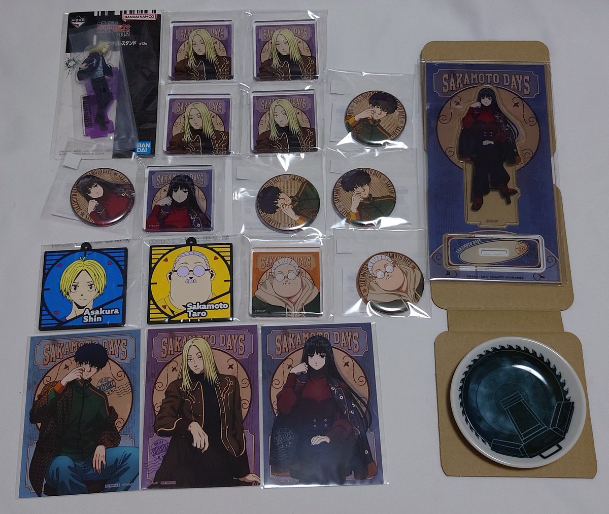 交換/譲渡】SAKAMOTODAYS サカモトデイズ サカデイ 一番くじ くじ