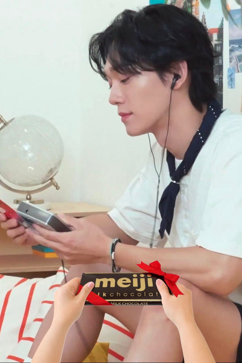 ジョンデさん全くの脈なし
全然受け取ってくれないシリーズ🍫💔

#明治チョコレート
#CHEN #첸