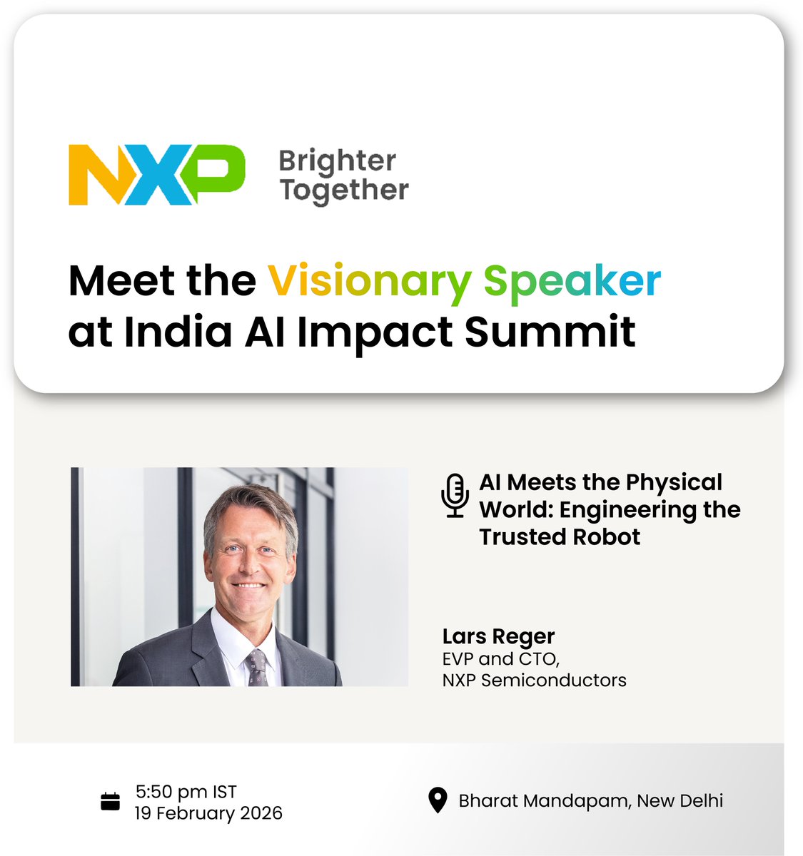 NXP India tweet media