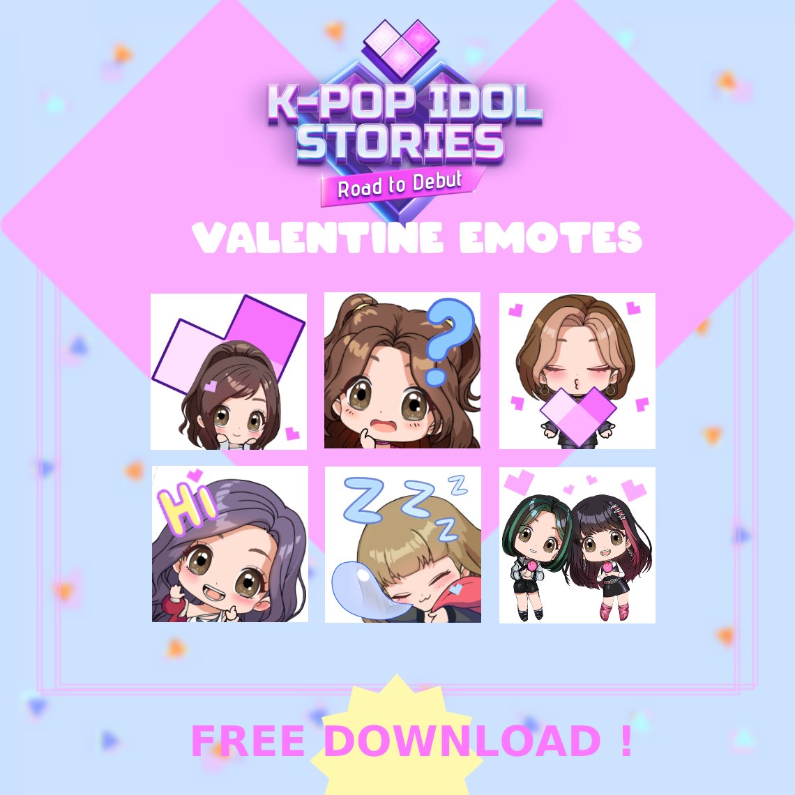 K-pop Idol Stories - DEMO OUT NOW @Wisageni Studio tweet media