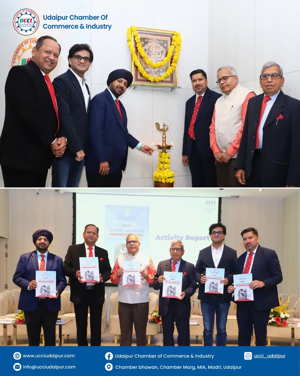 Udaipur Chamber of Commerce & Industry tweet media