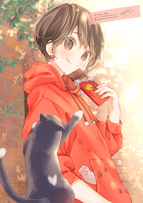 バレンタインなので再掲 #チョコレートの日