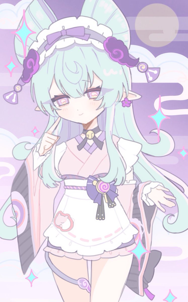 良い夢を🩵💜 #yumemizukimizuki