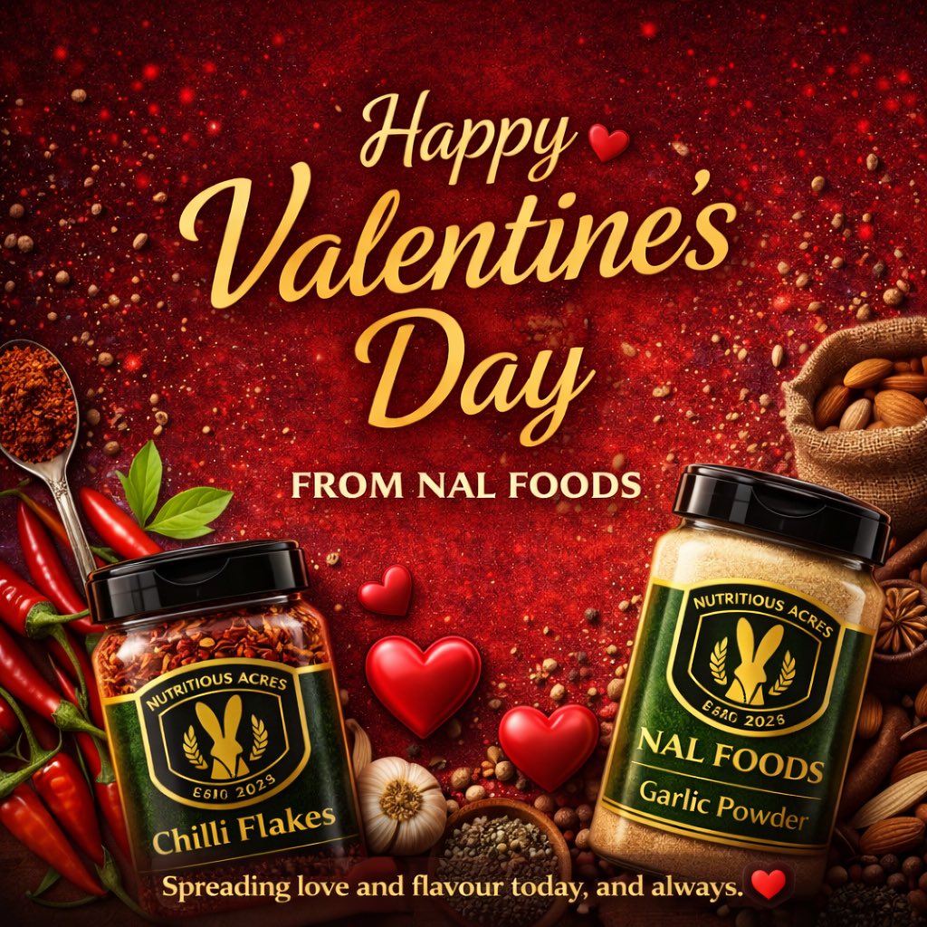 NalfoodsNG's tweet image. Spice up your love today 💕🔥🌶️

Happy Valentine’s Day from NAL Foods 💚
Tag your food partner 😍👇🏽

#NALFoods #SpiceOfLove #ValentineCooking #NaijaKitchen #FoodGoals