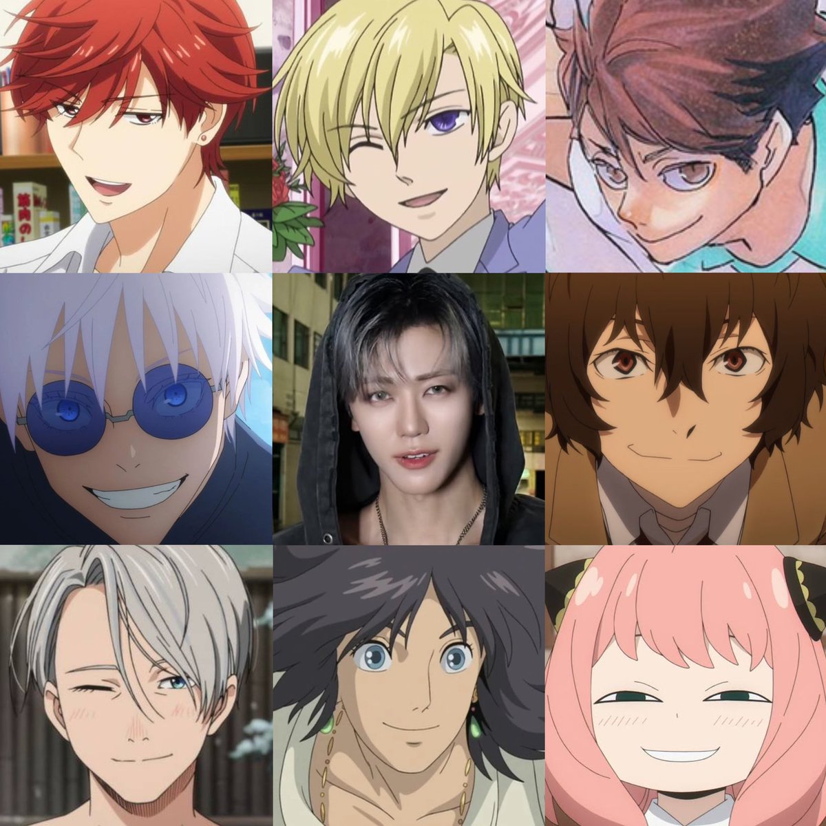 Jaemin anime variants