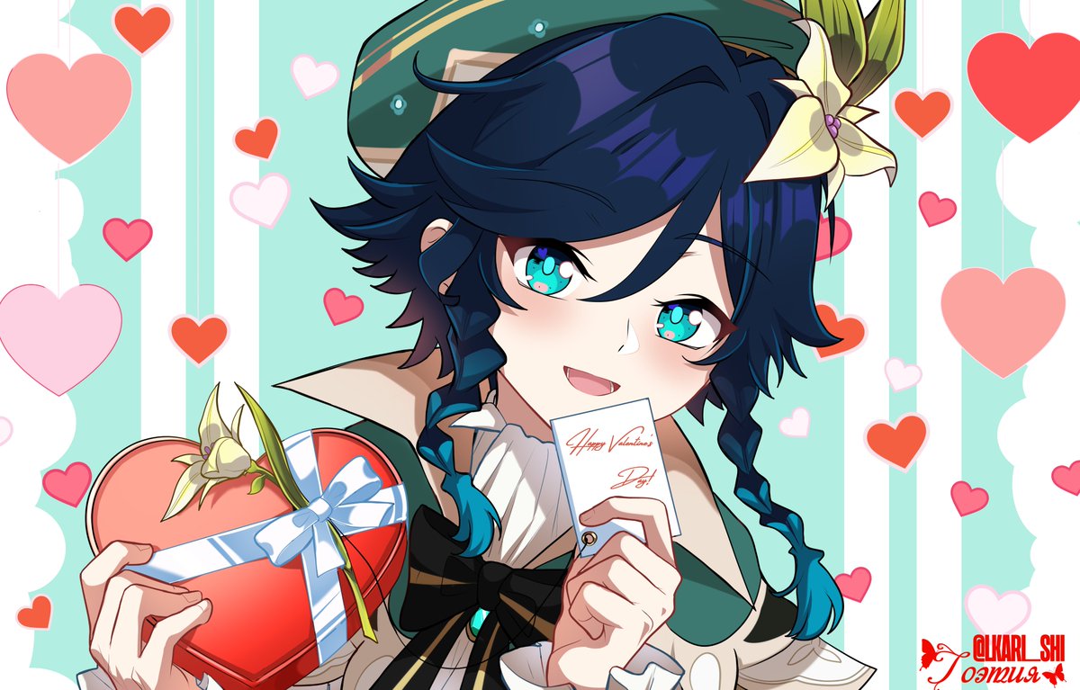 Happy Valentine's Day!🍃 💝
#venti #GenshinImpact