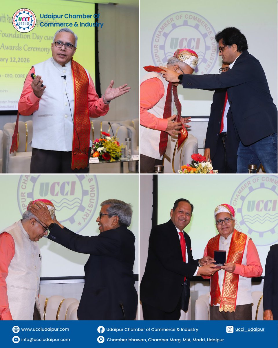 Udaipur Chamber of Commerce & Industry tweet media