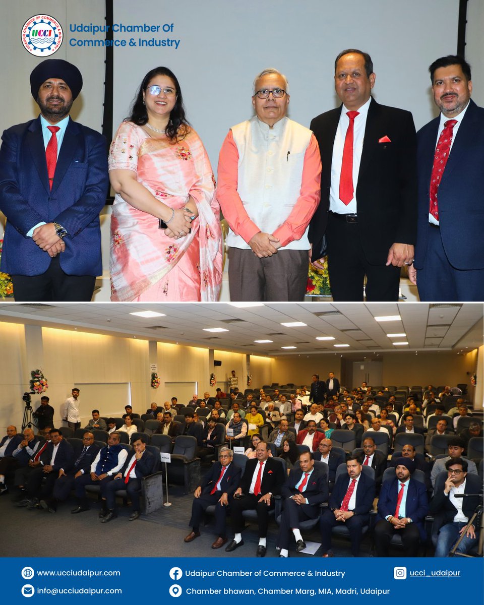 Udaipur Chamber of Commerce & Industry tweet media