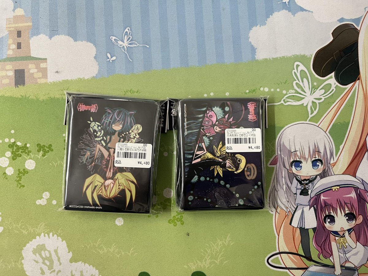 サプライ入荷情報 クロックワークスより販売の 物語シリーズスリーブ