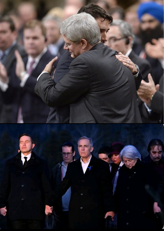 When it matters most, we know how to set aside politics in Canada.