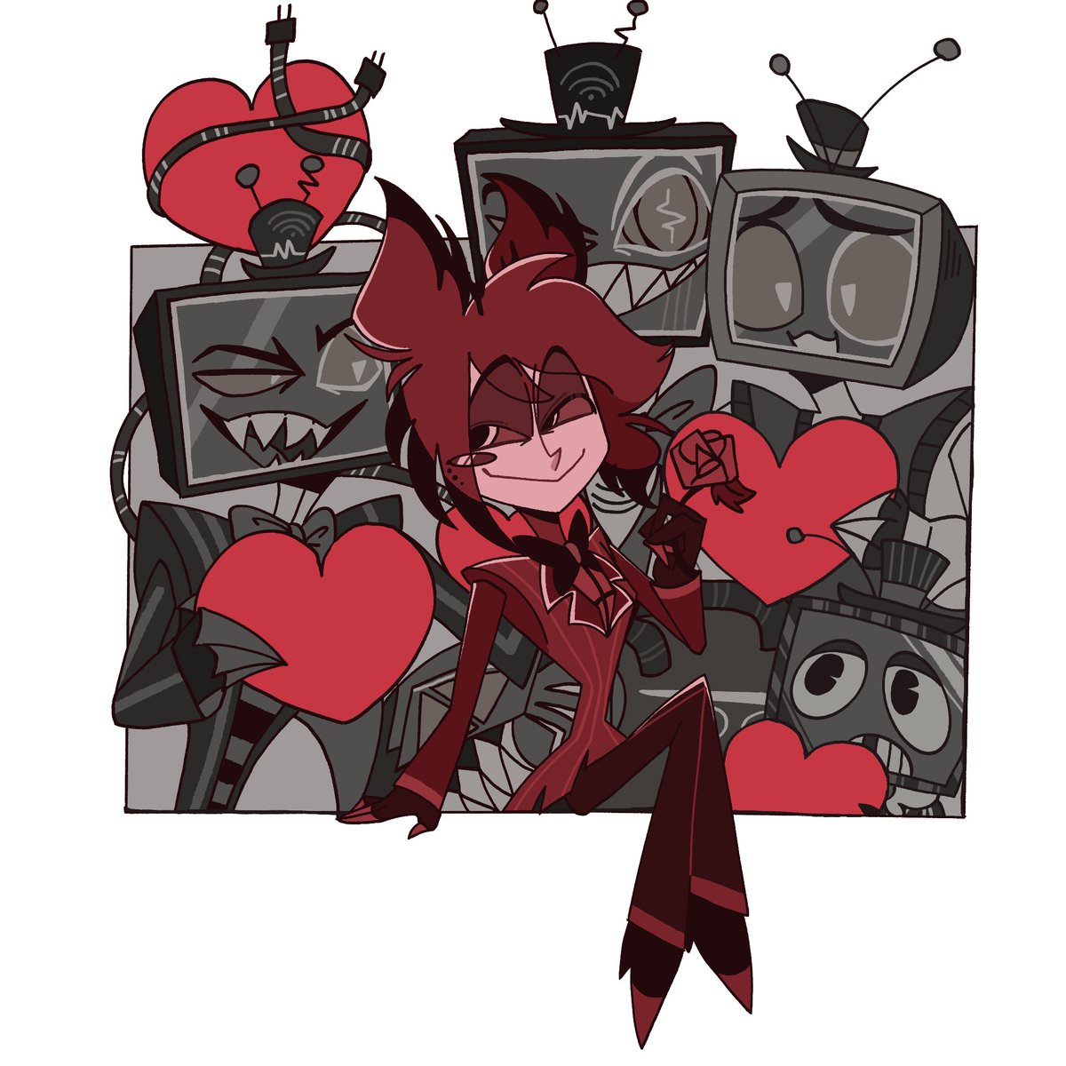 #voxal 
#HazbinHotel 
#StaticRadio