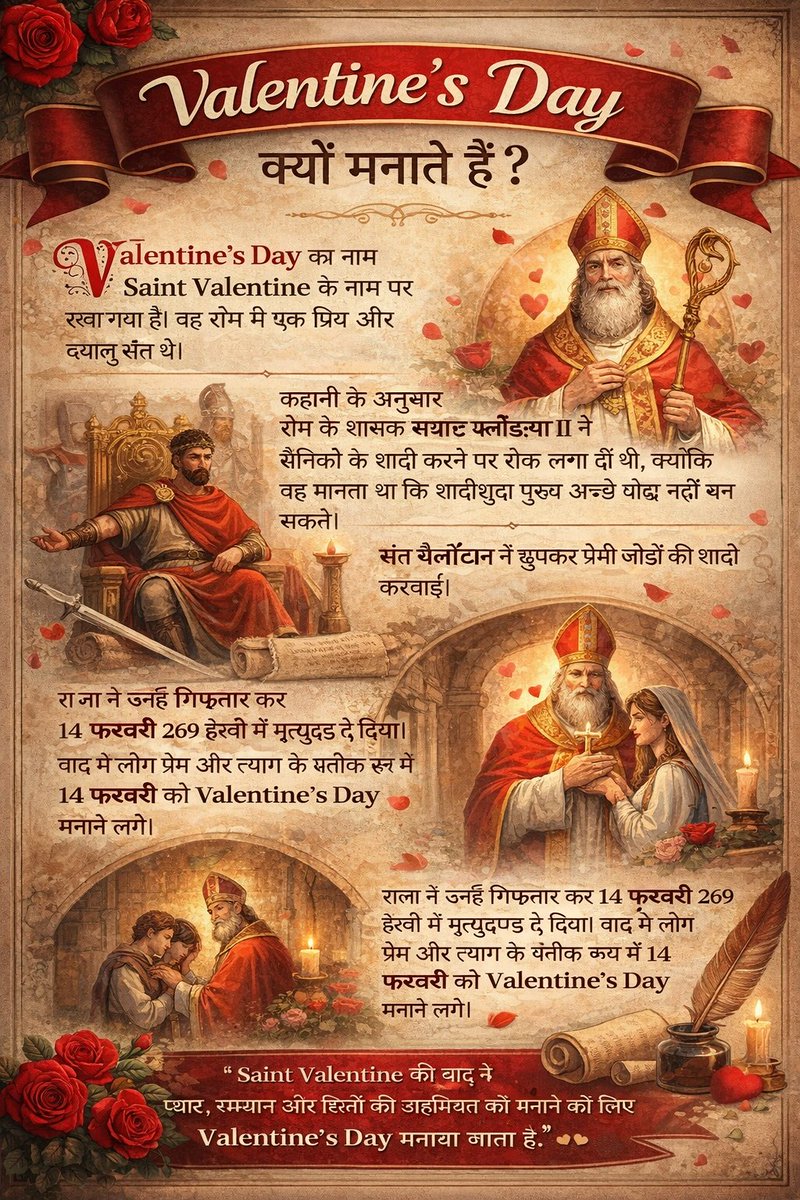The story of 14 feb valentine's......day ...