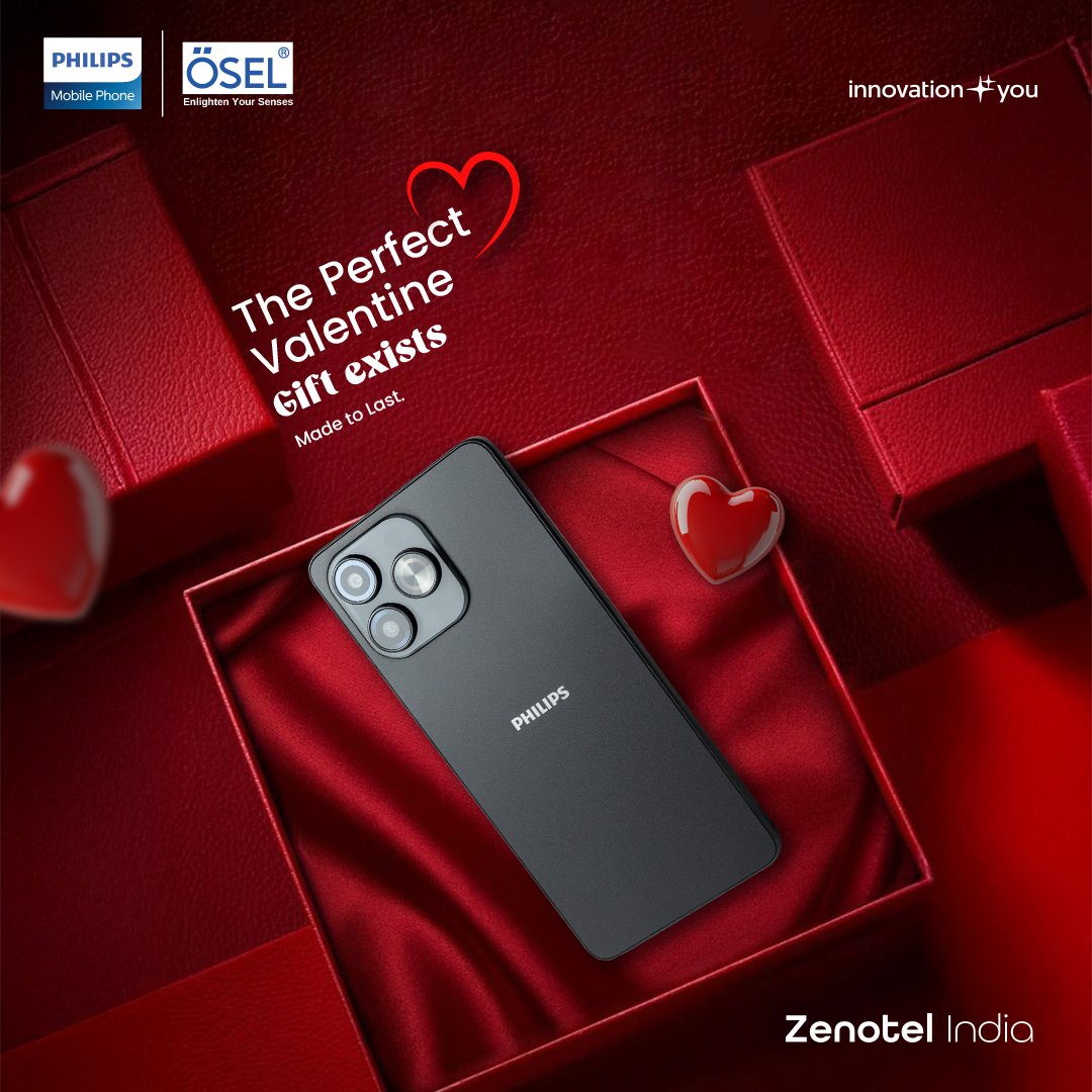 philipsconnects's tweet image. Love that lasts. Power that stays.
The Perfect Valentine Gift is here. 
Happy Valentine's Day.
.
.
.
#ValentinesDay #PerfectGift #MadeToLast #SmartphoneLove #TechGift #GiftOfLove #UpgradeYourLove #ValentineSpecial #SmartChoice #InnovationForYou #MobileMoments #LoveAndTech