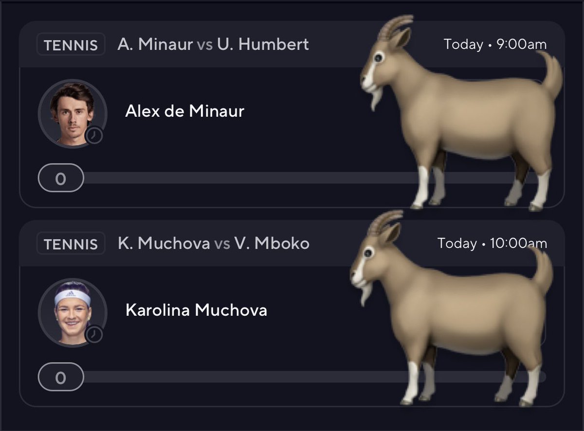 The Tennis Goat tweet media