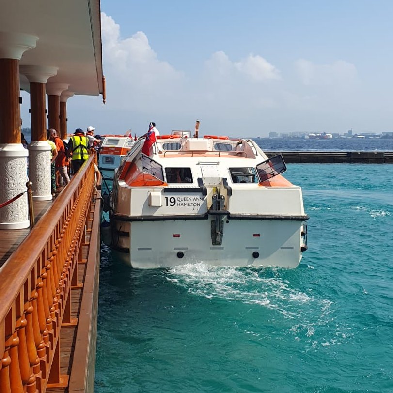 Cruise Ship QUEEN ANNE's call at Male' on 14.FEB.26 with 2669 passengers and 1235 crew marks a historical visit for the Cruise Industry of Maldives. We thank you all at <a href="/MoTmv/">Ministry of Tourism and Environment</a> <a href="/MoTCAmv/">Ministry of Transport and Civil Aviation</a> <a href="/ImmigrationMV/">Maldives Immigration</a>  <a href="/CustomsMv/">Maldives Customs Service</a> <a href="/HPA_MV/">Health Protection Agency</a> <a href="/MNDF_Official/">Maldives National Defence Force</a> <a href="/Portmv/">Maldives Ports Limited</a> <a href="/MIRAmaldives/">Maldives Inland Revenue Authority</a> <a href="/MaleCitymv/">Malé City Council</a> <a href="/MTCCPlc/">MTCC Plc</a>